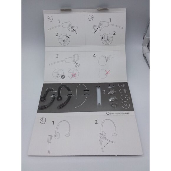 Plantronics Savi W740 Ear Hook Headsets 83542-01 3 in 1 Convertible - Picture 13 of 15